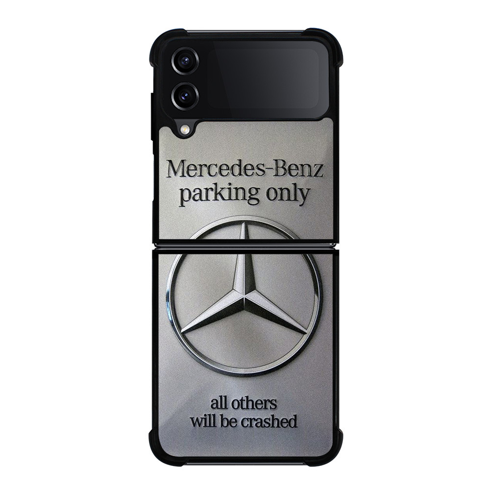 Mercedes Benz スマホケース フリップケース MERCEDES BENZ FUNNY Samsung Galaxy Z Flip 4 Case Cover